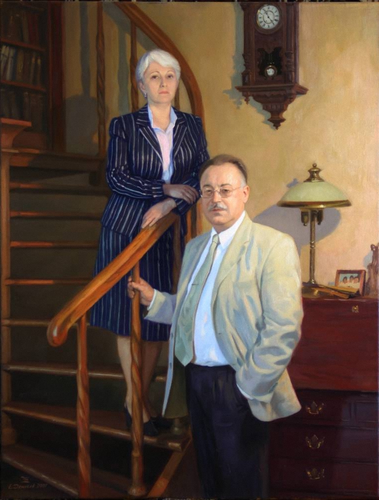 A Married Couple by Eugeny Demakov
